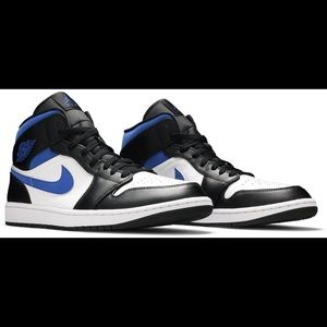 Jordan 1 mid racer blue